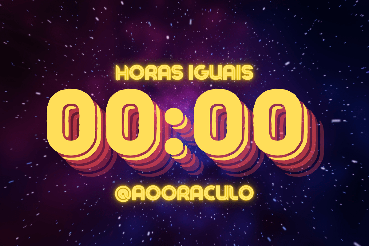00:00 Horas Iguais: O Que Significa Esse Horário? - 0000