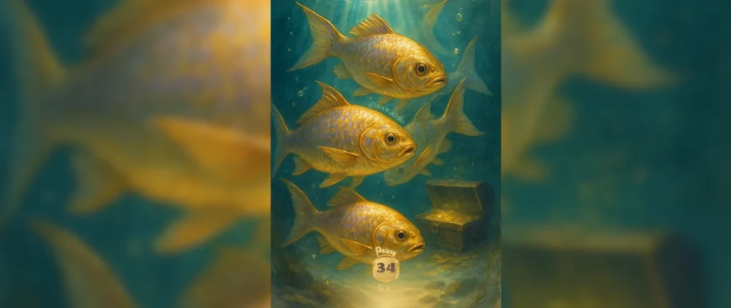Os Peixes no Baralho Cigano - Carta 34: Significados, Combinações e mais…