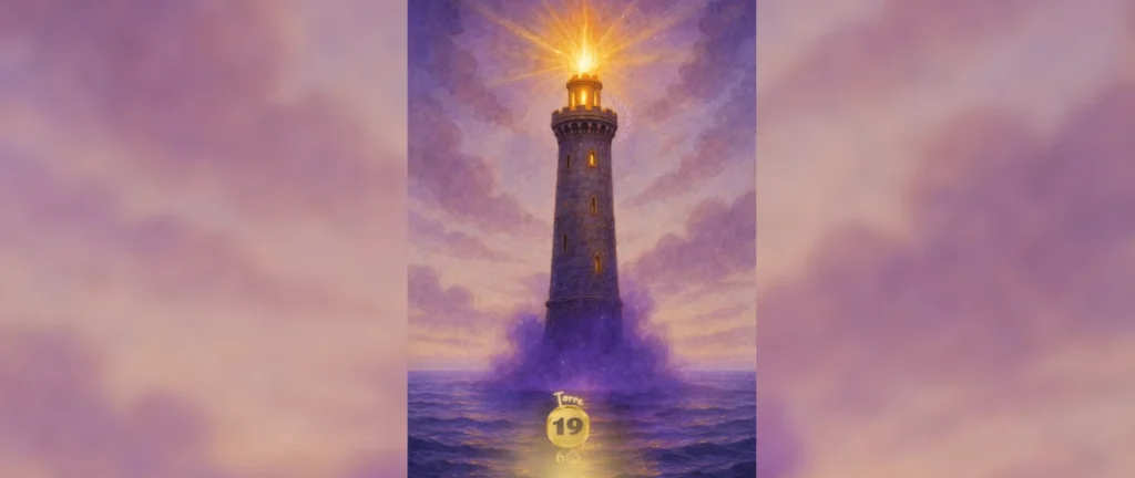 Torre, carta 19 no Baralho Cigano