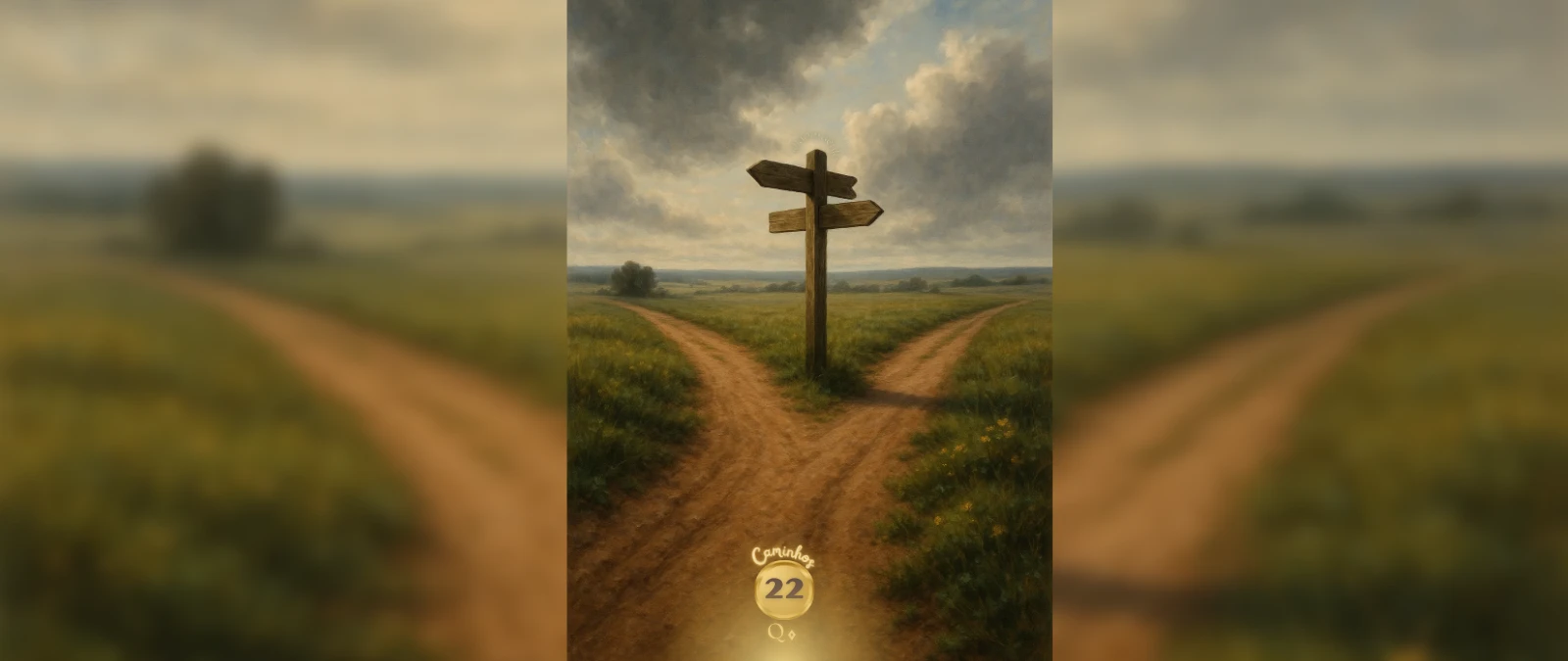 Caminhos, carta 22 no Baralho Cigano