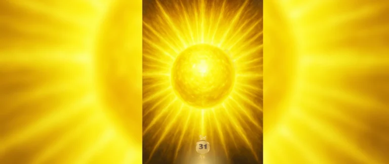 O Sol no Baralho Cigano - Carta 31: Significados, Combinações e mais…