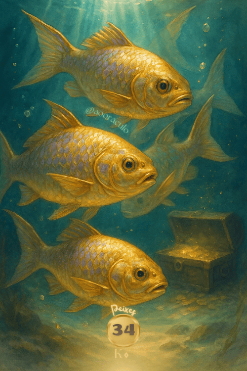 Os Peixes no Baralho Cigano - Carta 34: Significados, Combinações e mais…