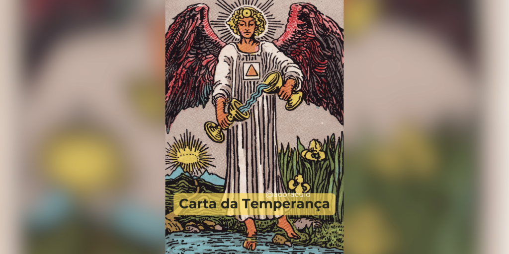 A carta A Temperança, número 14 nos Arcanos Maiores, é uma das mais equilibradas e harmoniosas do Tarot. Representando a moderação, o equilíbrio e a paciência, esta carta convida o consulente a encontrar um meio-termo em sua vida.