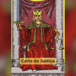A Justiça no Tarot é uma carta poderosa que reflete os princípios da equidade, verdade e responsabilidade. Como a onze carta do Arcano Maior, ela traz à tona a necessidade de fazer escolhas sábias, que estejam alinhadas com a justiça universal.