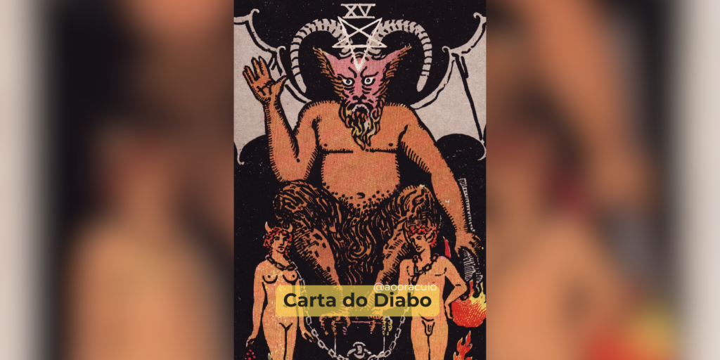 A carta "O Diabo", número 15 nos Arcanos Maiores do Tarot, é uma das mais intrigantes e, muitas vezes, temidas. Representando as sombras do inconsciente, os desejos reprimidos e as armadilhas da materialidade, esta carta desafia o consulente a confrontar seus medos e padrões autodestrutivos. Vamos desvendar o significado de "O Diabo" e o que ele revela em uma leitura de Tarot.