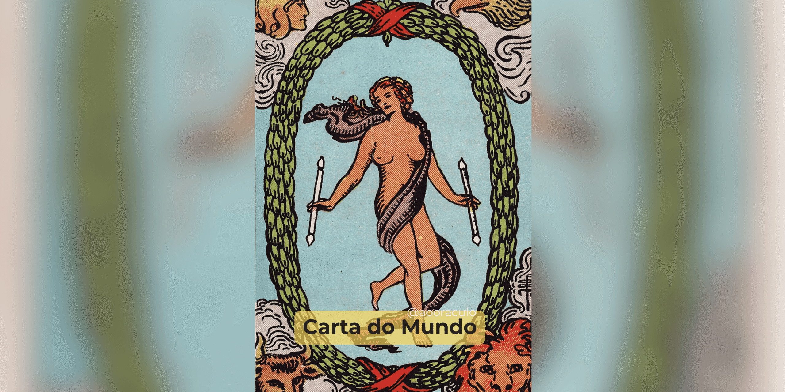 A carta O Mundo, número 21 dos Arcanos Maiores, é uma das mais positivas do Tarot. Representando a conclusão de um ciclo, a realização plena e o equilíbrio, ela traz uma mensagem de sucesso e integração.