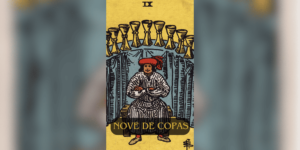 O Nove de Copas é uma carta considerada uma das mais positivas do Tarot, muitas vezes chamada de "carta do desejo realizado" ou...