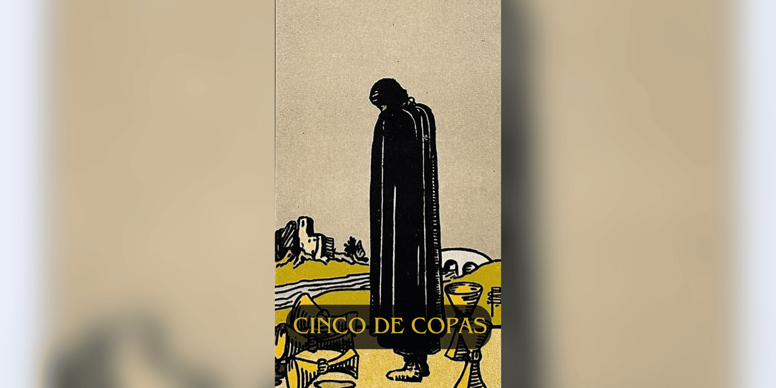 A princípio, o Cinco de Copas é uma carta associada à dor, à perda e ao luto no tarot. Ela traz uma mensagem profunda sobre como lidamos com as dificuldades emocionais e como podemos superar os momentos de tristeza.