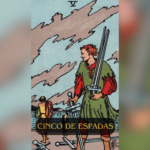 O Cinco de Espadas no Tarot é uma carta que representa conflitos, derrotas, traições e disputas desonestas. Está associada ao elemento Ar e ao signo de Aquário, trazendo uma energia de tensão mental, comunicação agressiva e desafios interpessoais.