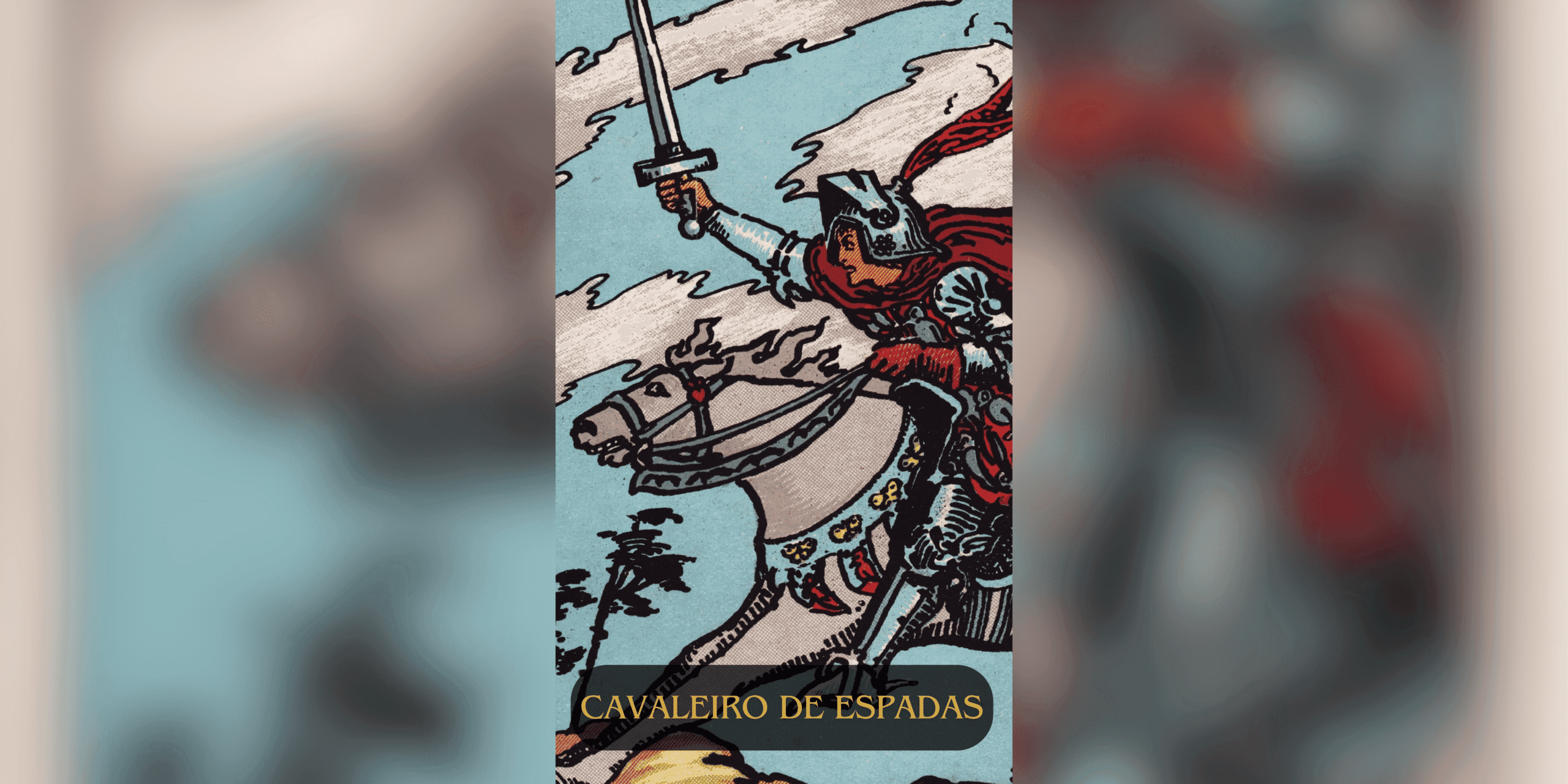 O Cavaleiro de Espadas é a carta da ação rápida, foco mental e coragem para enfrentar qualquer situação. Ele aparece quando é hora de agir com determinação, mesmo que o cenário pareça desafiador. Esse arcano menor do naipe de espadas representa alguém que corre atrás do que acredita — às vezes sem medir as consequências.