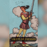 O Valete de Espadas é a carta do pensamento rápido, curiosidade aguçada e sede por verdades. Quando aparece em uma leitura, ele indica que é hora de investigar, observar com atenção e se comunicar com clareza. Pode apontar para uma fase de aprendizados intensos ou para alguém ao seu redor que tem essa energia investigativa e inquieta.