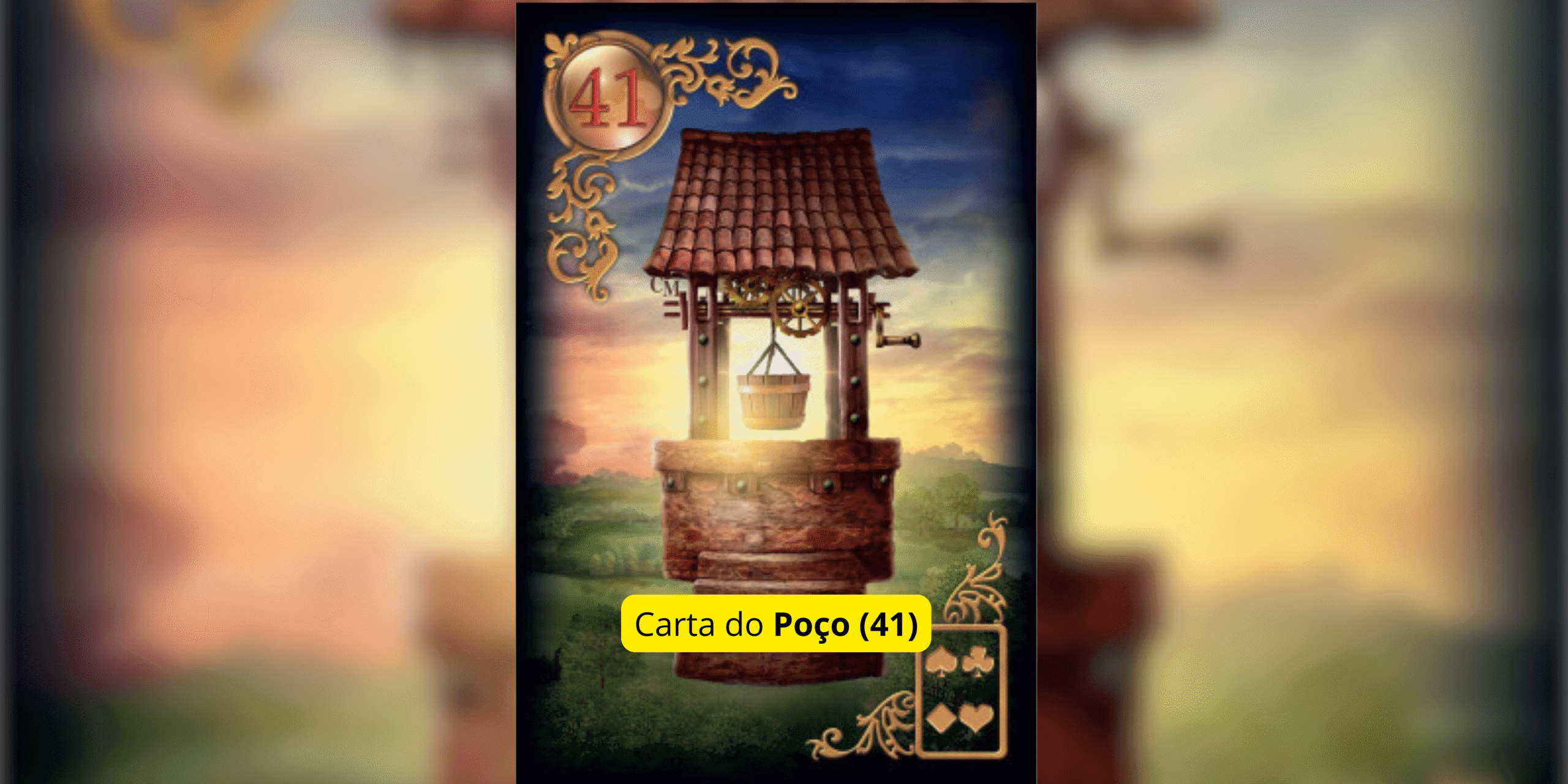 A Carta do Poço no Baralho Cigano é uma das cartas extras mais misteriosas e profundas que existem. Ela não faz parte do baralho cigano tradicional, mas está presente em versões modernas, como o Gilded Reverie Expanded Edition, trazendo um simbolismo que mexe diretamente com as camadas mais ocultas da alma.