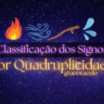Classificação dos Signos na Astrologia por Quadruplicidade – Ao Oráculo