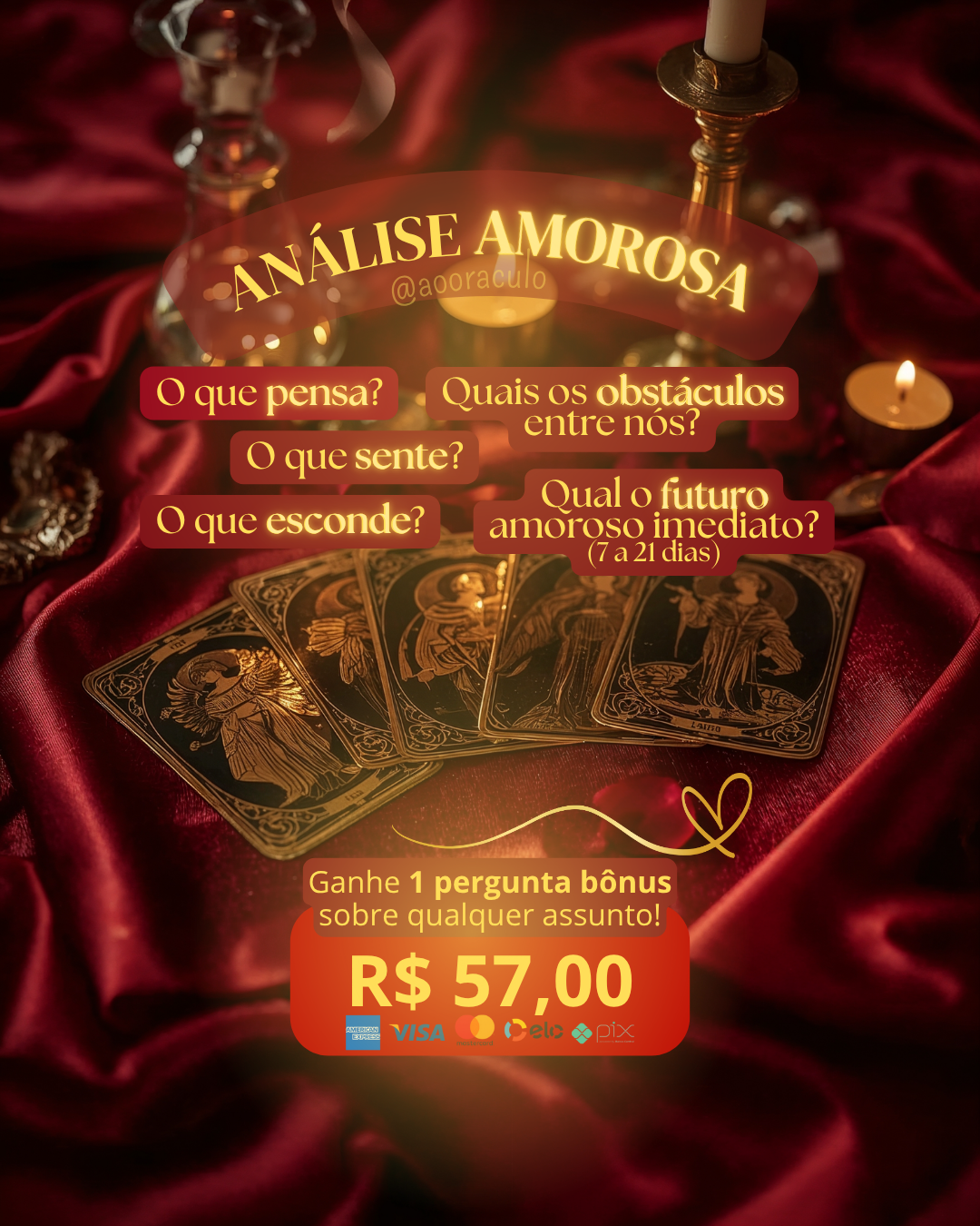 ♥️ Análise Amorosa Completa sobre vocês!