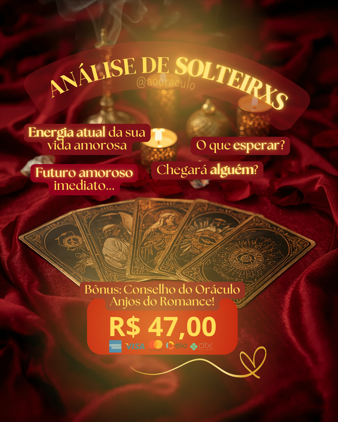 ♥️ Análise para Solteiros(as)!