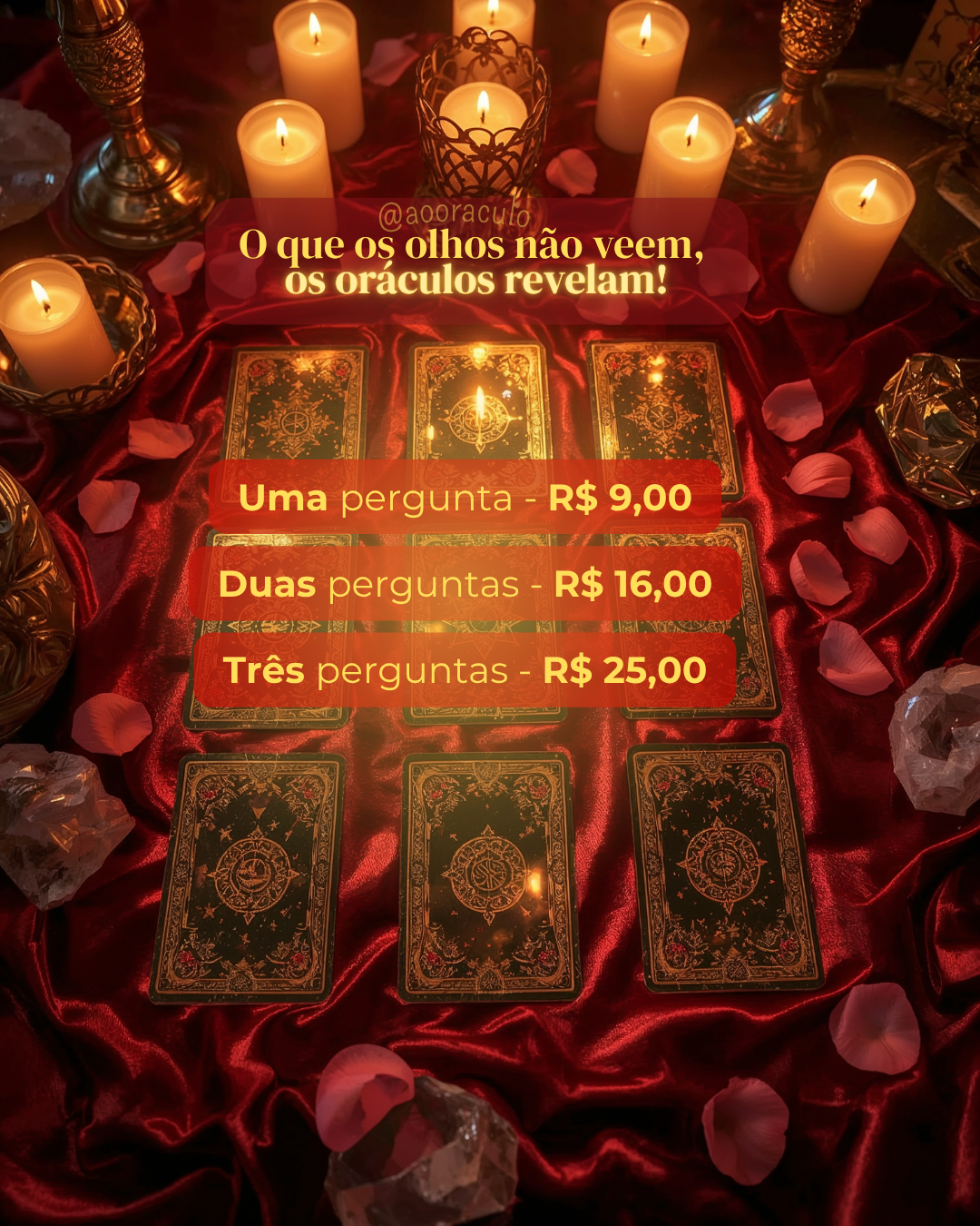 🔮 Perguntas @aooraculo!