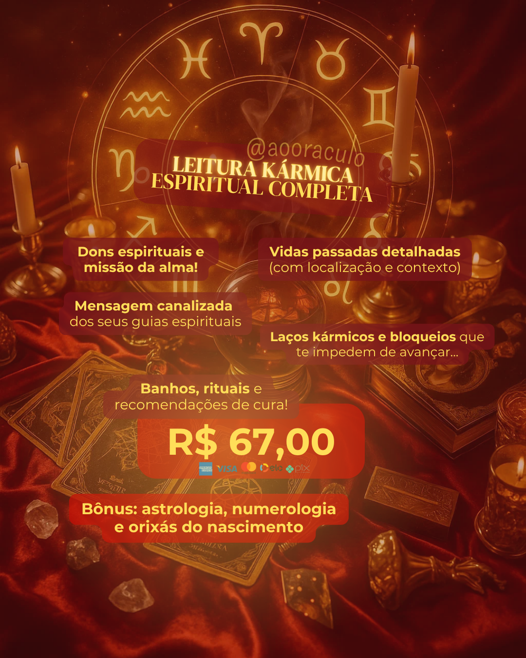 🕰️ Leitura Kármica Espiritual Completa!