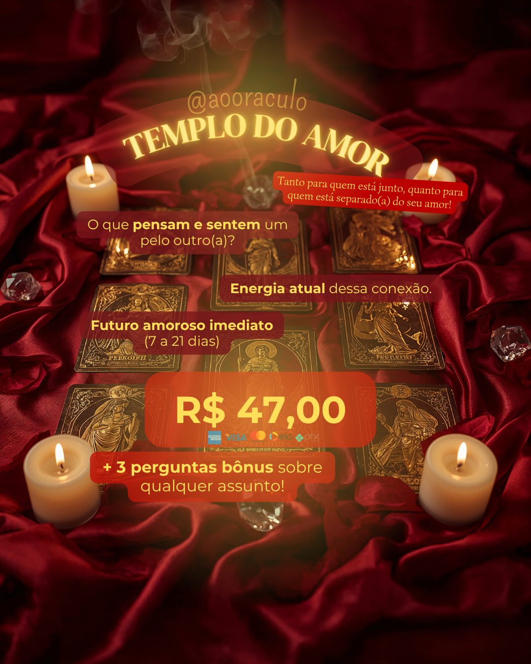 💞 Templo do Amor + 3 perguntas extras!