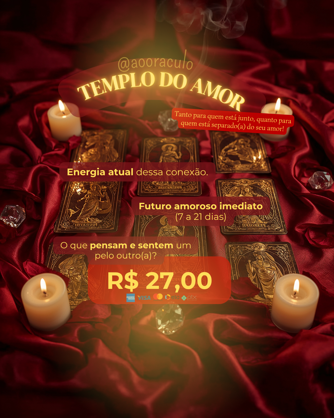 💞 Templo do Amor, o que pensam, sentem, e mais...