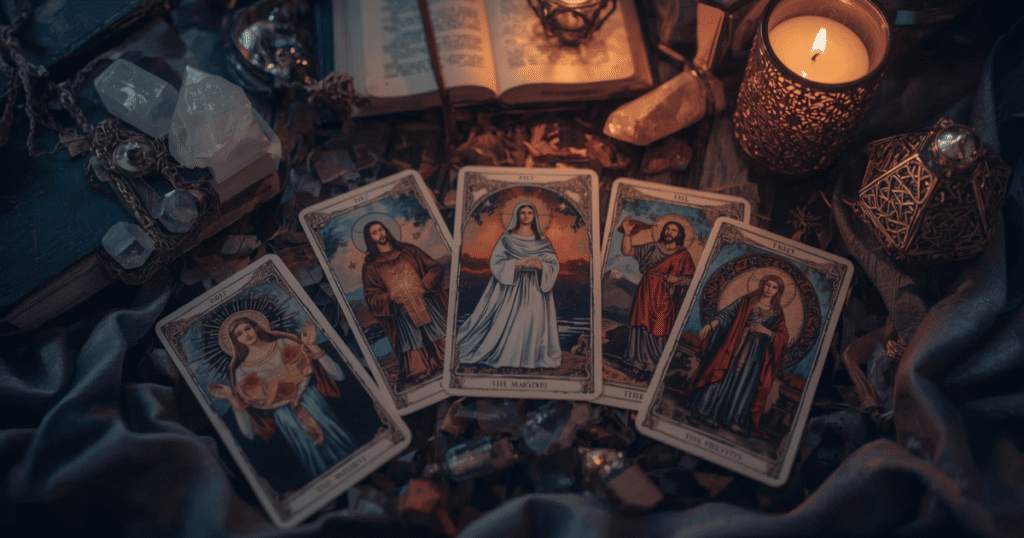 "Qual é a religião do Tarot? | Como o Tarot é integrado em diferentes crenças e práticas espirituais"