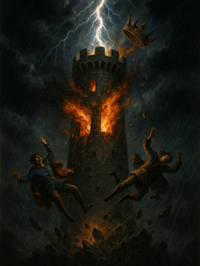 A Torre no Tarot: Significado da Carta 16