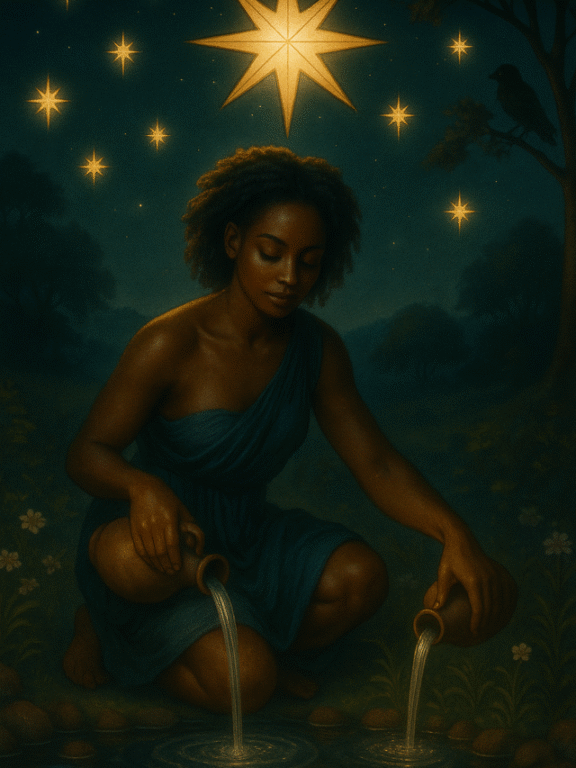 20251009_0128_Star Tarot Illustration_remix_01k73kh1k6f3zsvj6eye6n4wkf