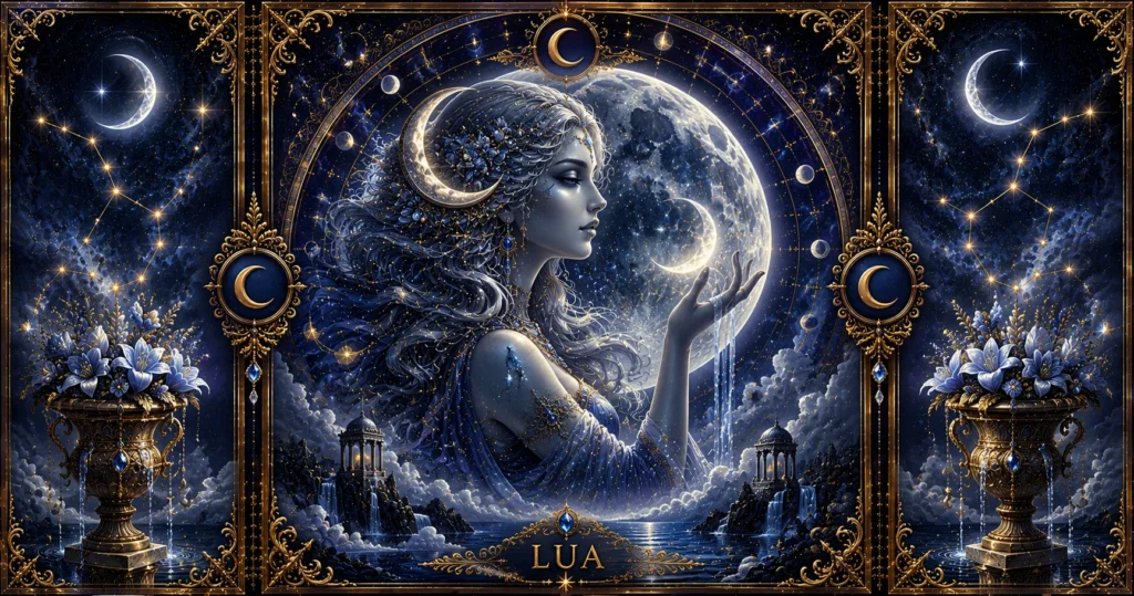 Descubra o significado profundo da carta Barbieri Zodiac Oracle Lua. Aprenda a interpretar a energia das emoções e dos ciclos neste guia definitivo.
