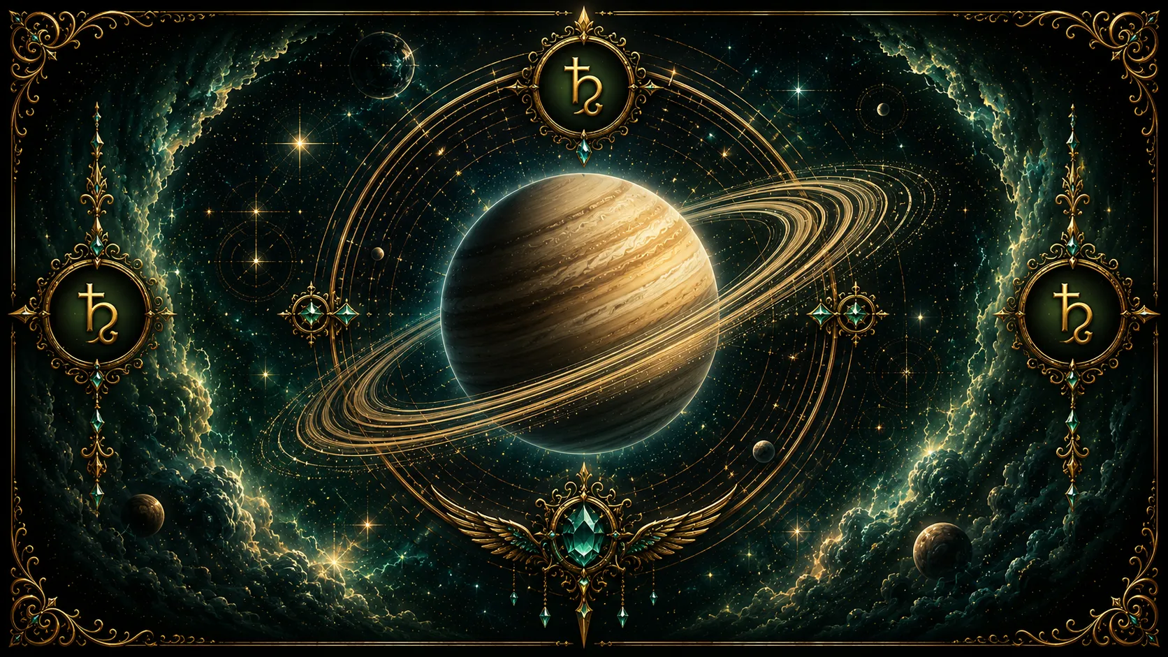 Barbieri Zodiac Oracle Saturno: Significado e Como Ler a Carta