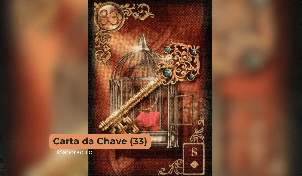 A Chave, a carta 33 do Baralho Cigano, é um símbolo de respostas, soluções e abertura de caminhos. Neste artigo, você descobrirá o significado completo dessa carta, suas mensagens em diferentes áreas da vida, e como utilizá-la para desbloquear oportunidades.