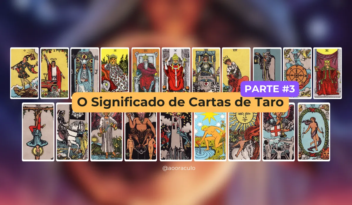 Agora, vamos concluir nossa jornada explorando os significado de cartas de tarô, os Arcanos Maiores. Cada uma delas traz uma lição importante sobre a vida e o caminho espiritual, e a interpretação delas pode ser decisiva para entender profundamente a mensagem do tarô.