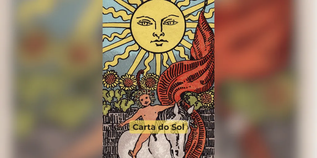 A carta O Sol, número 19 dos Arcanos Maiores, é uma das cartas mais positivas e auspiciosas do Tarot. Representando sucesso, vitalidade e clareza, ela ilumina qualquer leitura com suas energias de felicidade e realização.