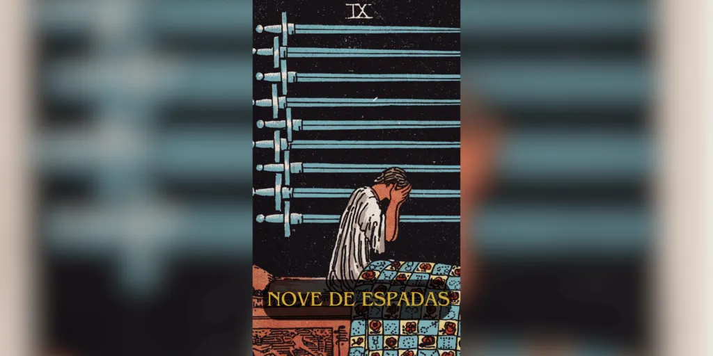 O Nove de Espadas é uma das cartas mais desafiadoras do Tarot, representando ansiedade, insônia, medos e arrependimentos. Neste artigo, vamos explorar o significado dessa carta em diferentes contextos, seu simbolismo e como interpretá-la em uma leitura.