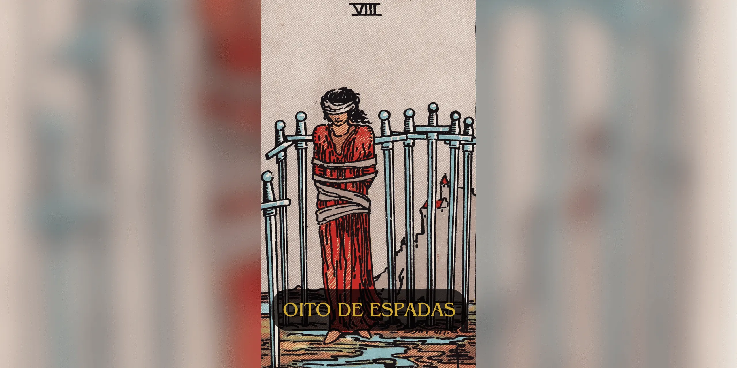 O Oito de Espadas é uma carta do Tarot que simboliza limitações autoimpostas, medo e sensação de estar preso a uma situação sem saída. Neste artigo, exploramos o significado da carta em diferentes contextos, sua simbologia e como interpretá-la em uma leitura.