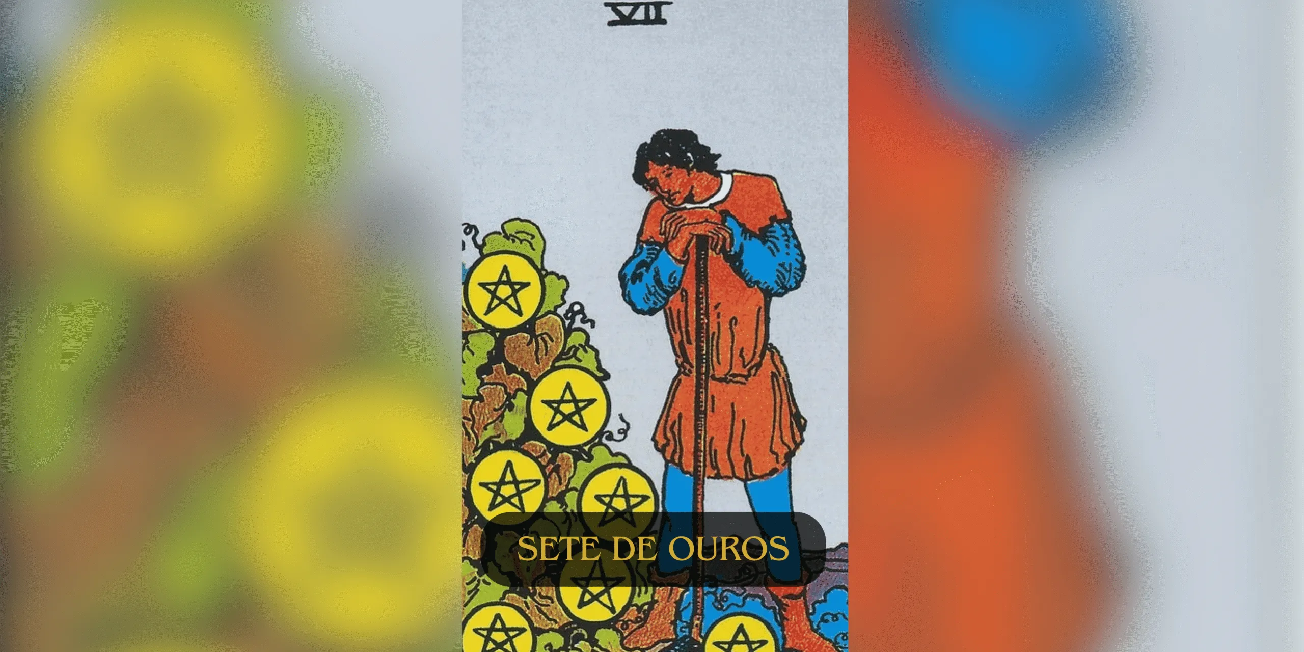 O Sete de Ouros no Tarot é uma carta que traz consigo a energia da paciência, da perseverança e da reflexão sobre os resultados dos nossos esforços. Ela é uma carta que nos convida a avaliar o caminho percorrido e a pensar sobre o que já colhemos e o que ainda precisa de mais tempo para se manifestar. Se você está buscando entender melhor o significado do Sete de Ouros e como ele pode se aplicar à sua vida, continue lendo.