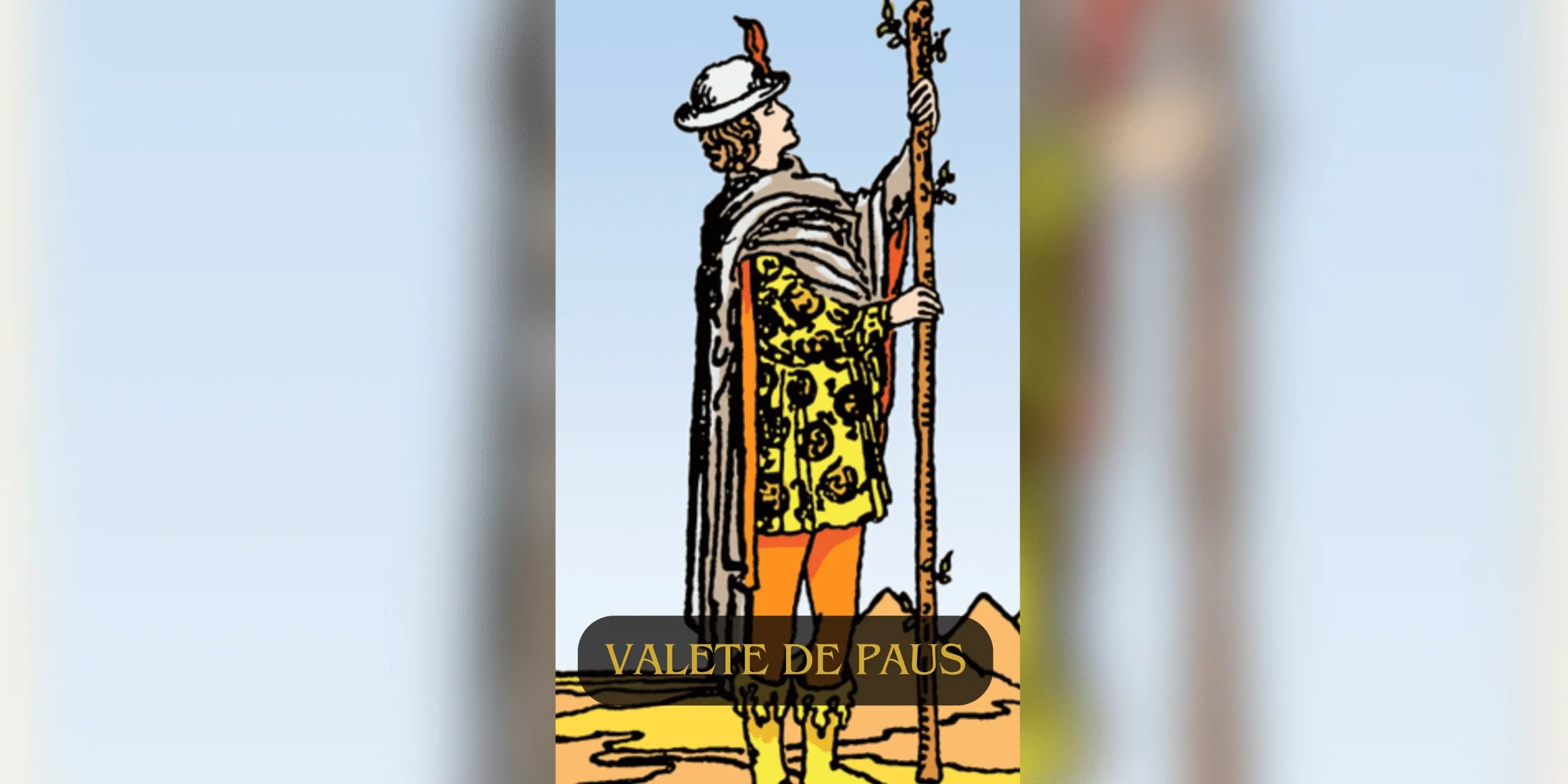 O Valete de Paus no Tarot é símbolo de entusiasmo, paixão e novos começos. É aquela faísca que acende o fogo da ação e traz mensagens importantes do universo. Quando essa carta aparece, é como se o tarot dissesse: “Vai, se joga com coragem!”