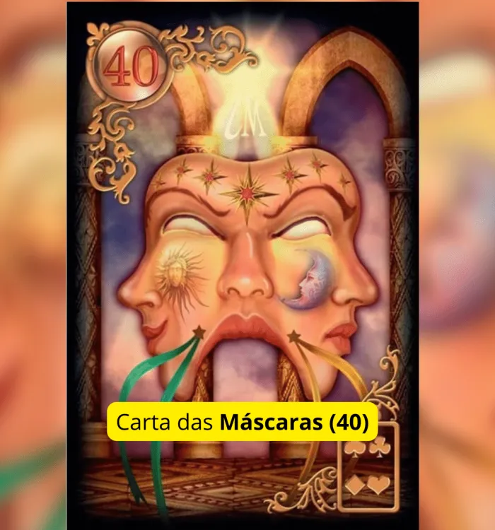 Máscaras no Baralho Cigano: Significados, Interpretações e mais…