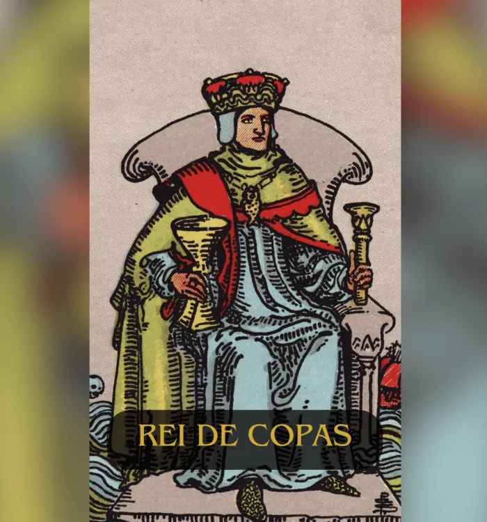 Rei de Copas no Tarot: Significado, Interpretação e mais…
